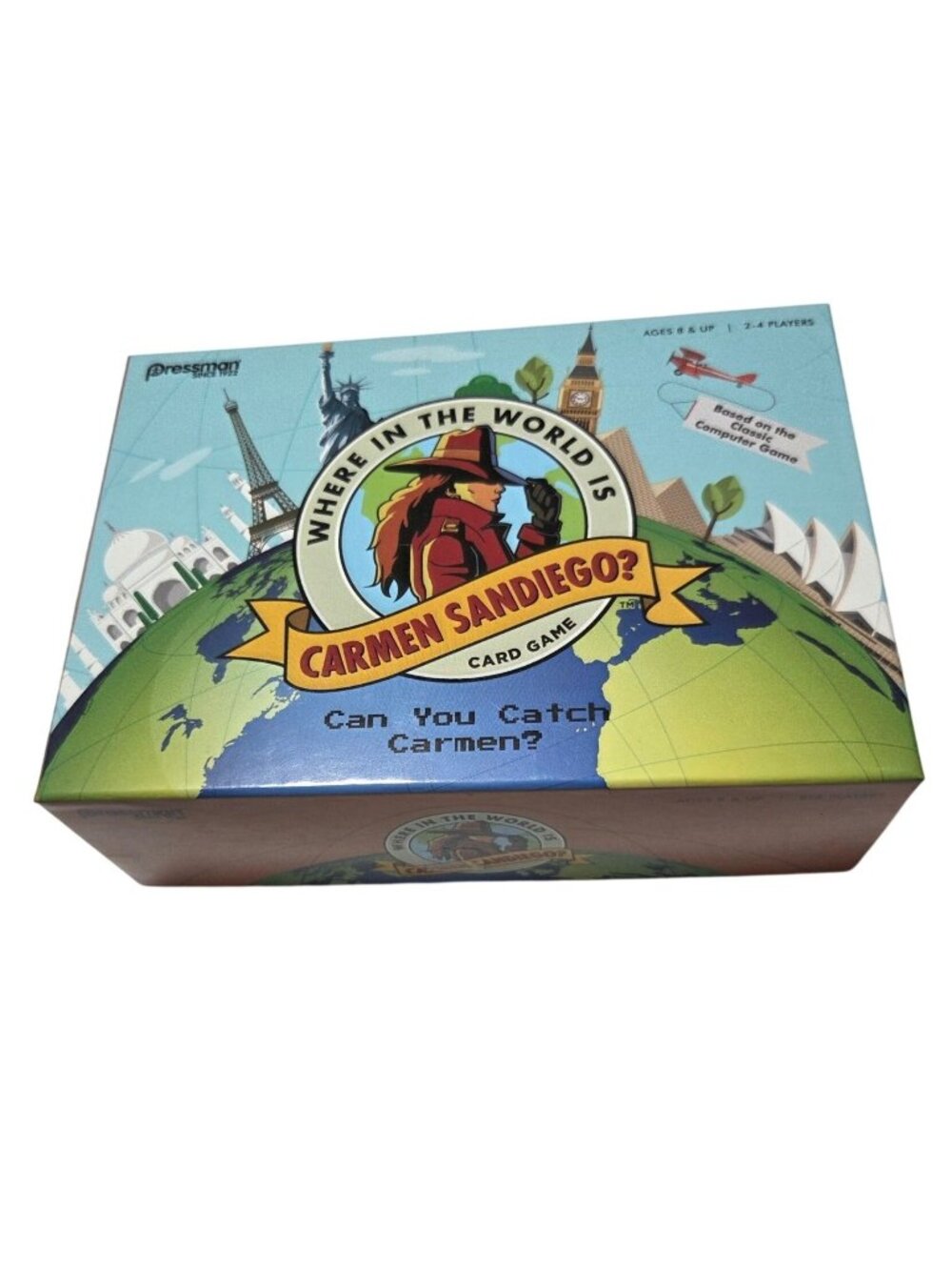 Where In The World Is Carmen Sandiego Card Game Educational Mystery Game Target